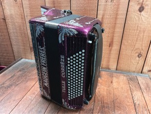 Maugein Rose/Violet Pailleté Touches Piano en Etui Occasion