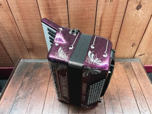 Maugein Rose/Violet Pailleté Touches Piano en Etui Occasion