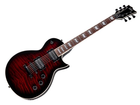 LTD EC256QM-STBCSB See Thru Black Cherry Sunburst  Modele 200