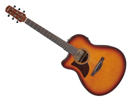 Ibanez AAM50LCE-OLB Open Pores Light Brown Sunburst