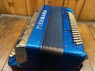 Piermaria Accordeon 80 Basses Bleu Occasion + Etui