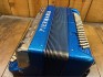 Piermaria Accordeon 80 Basses Bleu Occasion + Etui