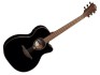Lag Tramontane T118ASCE-BLK Auditorium Slim Cutaway Electro Black