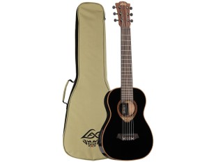Lâg Tiki Guitar TKT118E Black Electro