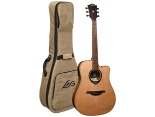 Lag HyVibe 10 Dreadnought Cutaway Electro HV10DCE