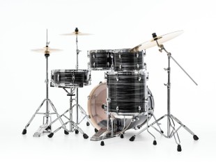 Pearl Export Fusion 20" 5 Fûts Graphite Silver Twist + HWP-834 + Pack SBR