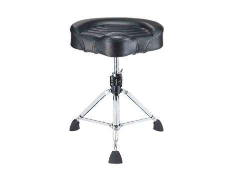 Gibraltar 9808SS-BK Siege Batterie XL Stiched Saddle Limited Edition