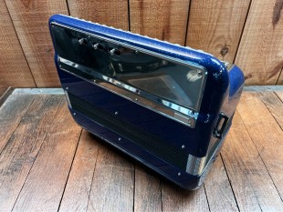 Cavagnolo Occasion Odyssee Midi 96 Basses Bleu Pailleté + Etui