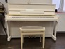 A. Grand Piano Occasion 108 White + Banquette