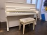 A. Grand Piano Occasion 108 White + Banquette