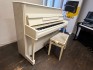 A. Grand Piano Occasion 108 White + Banquette