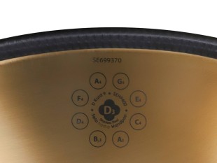 Sela Nomo Handpan Re Kurd 9 Notes 440 Hz SEHP400