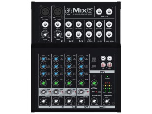 Mackie MIX 8 Compacte 8 canaux 10 entrées
