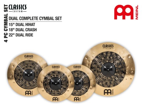 Meinl Set C.Custom Dual 15/18/22"