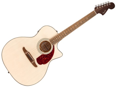 Fender California Deluxe Newporter CE White Blonde