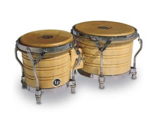 Latin Percussion LP201A-3 Bongos Natural Generation III