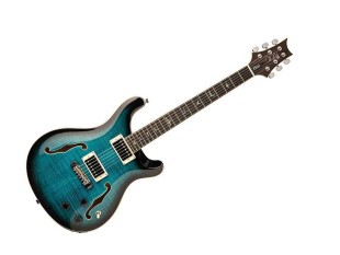 PRS SE HB II Piezo Peack Blue Smokeburst