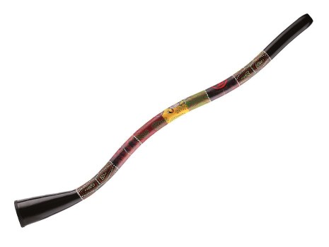 Meinl Didgeridoo SDDG2-BK Synthétique en S 130cm Noir