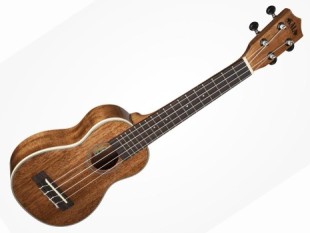 Kala KA-SLNG Ukulélé Soprano Gloss Mahogany Long Neck