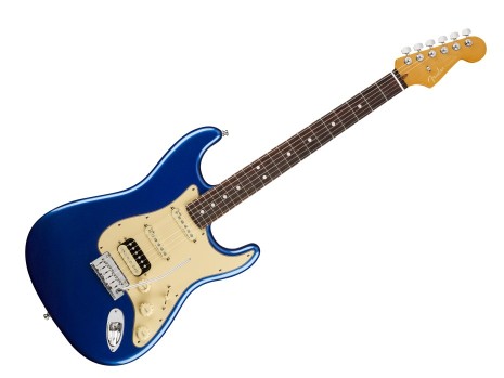 Fender American Ultra Stratocaster HSS RW Cobra Blue