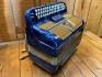 Maugein Accordeon Bleu Nacre 80 Basses 3 Rangs Occasion