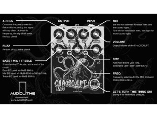 Audiolithe Chaosculpt Bass Fuzz